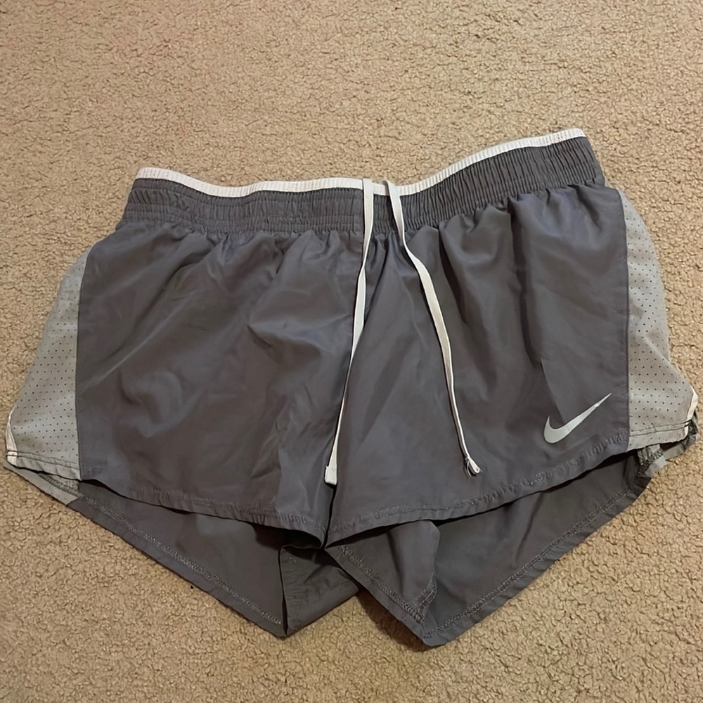 grey nike shorts. never worn. size medium